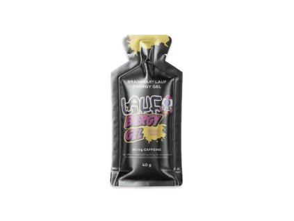 BrainMax LAUF Energy Gels (Příchuť Slaná jahoda s kofeinem 40 g)