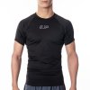 Rashguard BJP x ATEX, krátké rukávy, černý (Velikost 3XL)