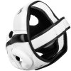 8246 2 venum elite headgear white black