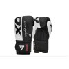 Boxerské rukavice RDX Rex F4, čierna/biela
