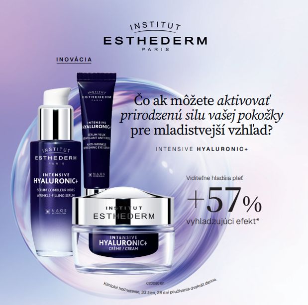 Esthederm Intensive Hyaluronic+: Keď pleť znovu objaví svoju schopnosť hydratácie
