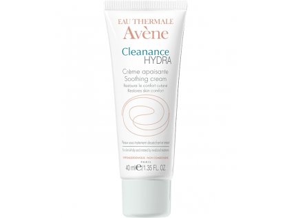 Avene Cleanance Hydra Upokojujúci krém pre pleť podráždenú medikamentóznou liečbou akné 40 ml