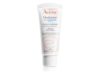 Avene Hydrance Ľahká hydratačná emulzia SPF 30 pre normálnu až zmiešanú dehydratovanú citlivú pleť 40 ml