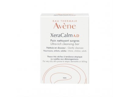 Avene XeraCalm A.D Ultra vyživujúca umývacia kocka pre veľmi suchú kožu so sklonom k atopickému ekzému a svrbeniu 100 ml