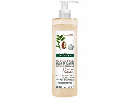 KLORANE Krémový sprchovací gél s kvetmi cupuaçu 400ml