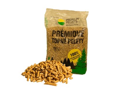 Dřevěné pelety Premium Pellets 825 kg 1