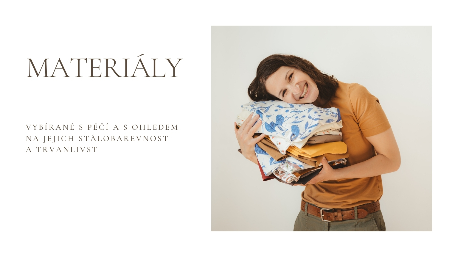 materiály