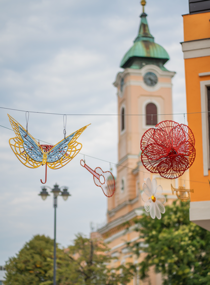 Topoľčany – Letná výzdoba