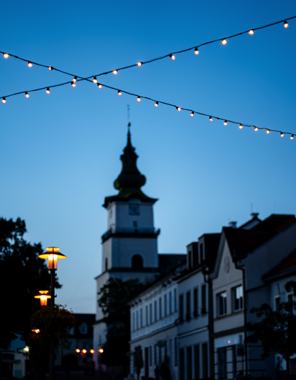 Letná výzdoba v Prievidzi