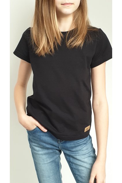 Dívčí tričko s krátkým rukávem (výběr barev)