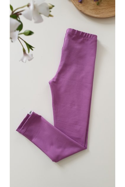 Dívčí legíny - Fialová (vel. 122)