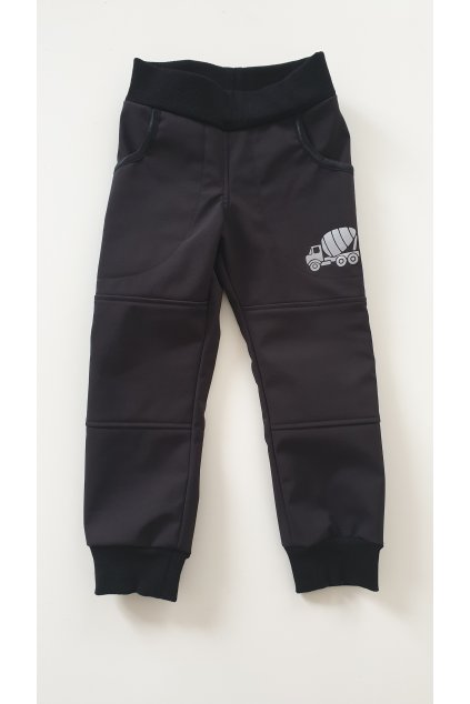Softshellové kalhoty - Černá (vel. 92)