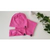 Jarní čepice RIB - Růžová