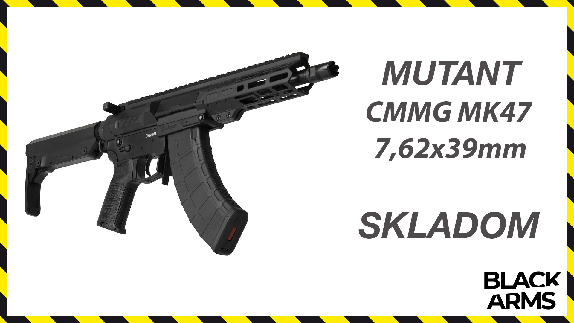 CMMG BANSHEE Mk47 7,62x39mm Mutant 8"