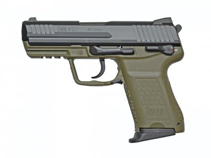 Pištoľ HK45 Compact V1 kal 45ACP NATO GREEN 223445 262706