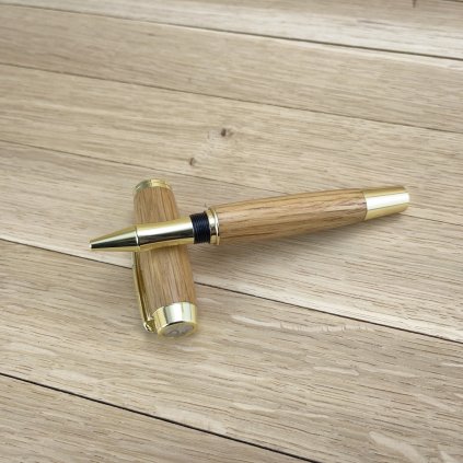 Dřevěné pero Gentleman – dubový sud od whisky 31