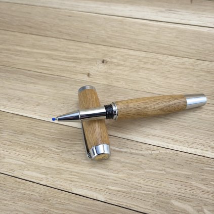 Dřevěné pero Gentleman – dubový sud od whisky 36