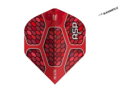 Target letky Nathan Aspinall Pro Ultra No2 červené