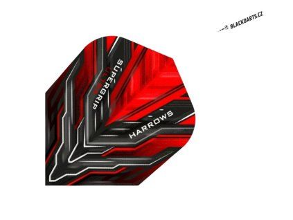 Harrows letky Supergrip Ultra Red