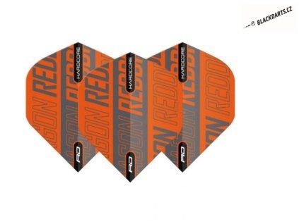 Red Dragon letky Hardcore XT, oranžové