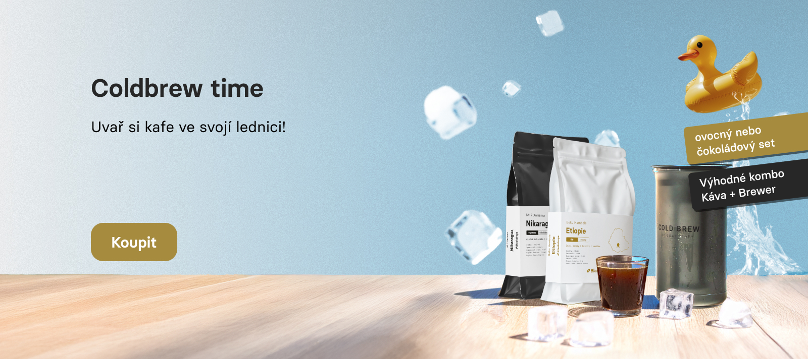 Cold brew time | Blackdrops pražírna zrnkové kávy
