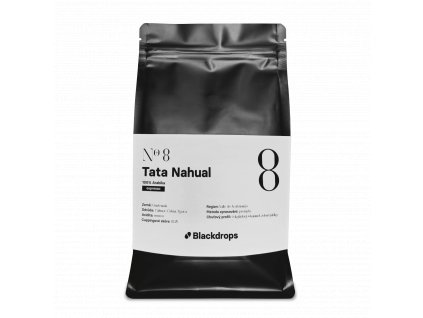 No8 Tata Nahual Guatemala zrnková káva Blackdrops