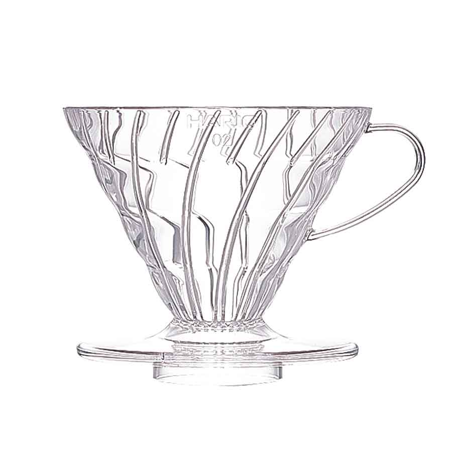 Dripper Hario V60-02, plastový, čirý