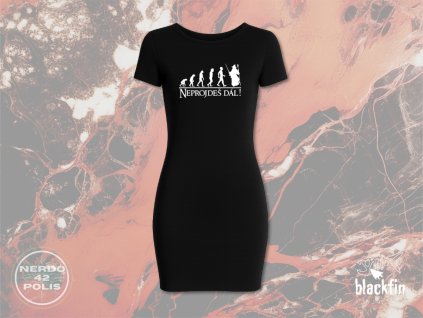 Šaty krátký rukáv - Neprojdeš dál