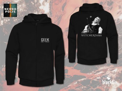 NP0004 Witcherpana wp mikina zip u b black output