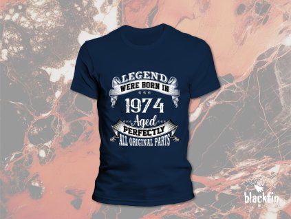 Bavlněné tričko - Legend 1974