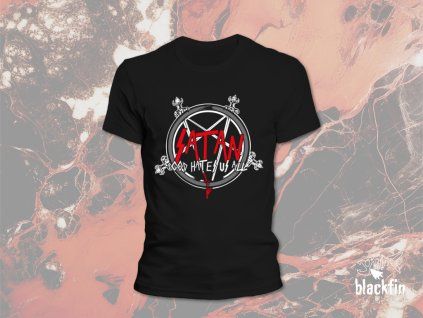 Bavlněné tričko SATAN – God Hates Us All