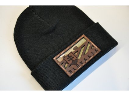 ZIMNÍ ČEPICE SLOVENSKO COMBAT FLAG HNĚDÁ/MULTICAM