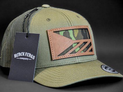 AČR VZ.95 OLIVA TRUCKER HNĚDÁ KŮŽE