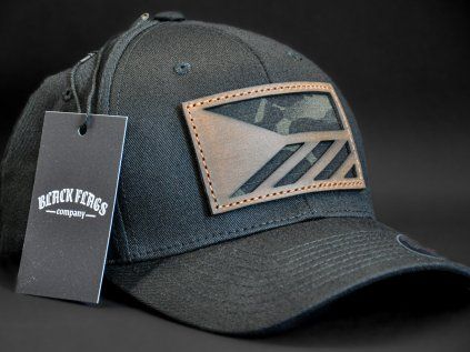 ČERNÝ FLEXFIT BMC HNĚDÁ VLAJKA S/M