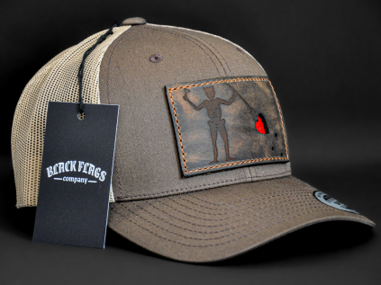 ČERNOVOUS CRAZY HORSE LEATHER HNĚDÝ TRUCKER