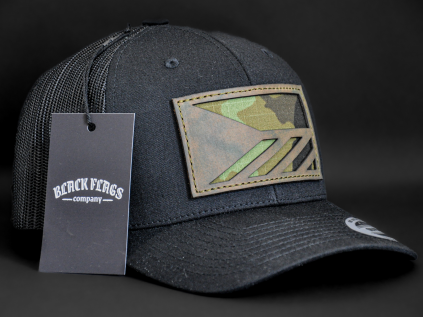 VZ.95 CAMO LEATHER ČERNÝ TRUCKER