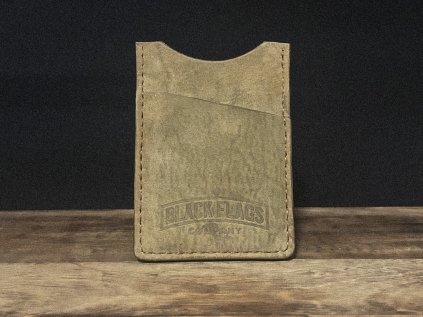 PENĚŽENKA - BLACK FLAGS CO. - KHAKI - poslední kus skladem