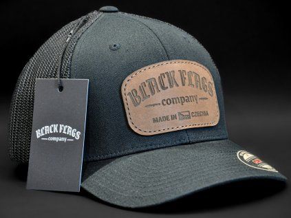 BLACK FLAGS CO ČERNÝ FLEXFIT TRUCKER S/M