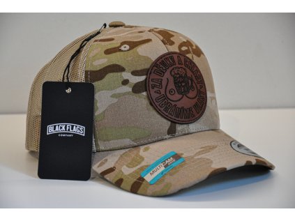 ZA DĚVKY A CHLAST UBRÁNÍME VLAST MULTICAM ARID TRUCKER