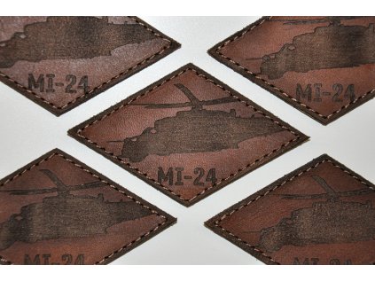 MIL MI-24 - KOŽENÁ NÁŠIVKA