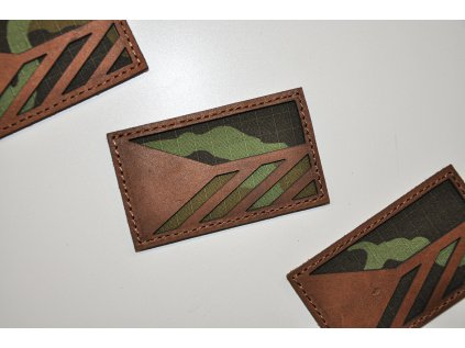 CZE COMBAT FLAG VZ.95 - KOŽENÁ NÁŠIVKA