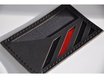 THIN RED LINE CZE COMBAT FLAG PATCH