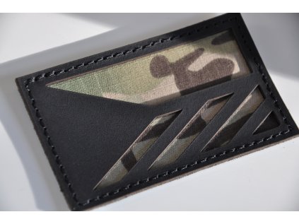 CZE COMBAT FLAG MULTICAM PATCH ČERNÁ