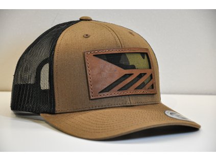 COFFEE TIME TRUCKER HNĚDÁ CZE VLAJKA VZ.95