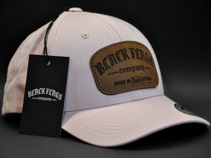 LIGHT ROSE TRUCKER BLACK FLAGS CO. LOGO