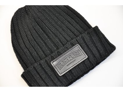 ZIMNÍ ČEPICE ČERNÁ BFCO. LOGO