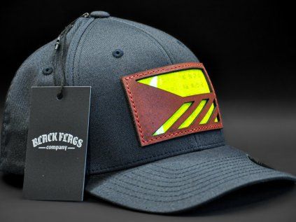 HASIČI COMBAT FLAG DARK NAVY FLEXFIT KŠILTOVKA S/M