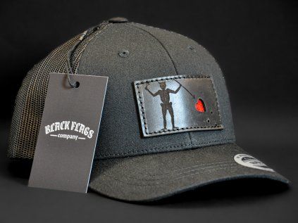 DĚTSKÝ ČERNÝ TRUCKER ČERNÝ ČERNOVOUS