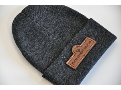 ZIMNÍ ČEPICE PARADESANTNÍ SKUPINA TMAVĚ ŠEDÁ