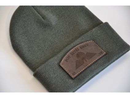 ZIMNÍ ČEPICE POT ŠETŘÍ KREV OLIVA